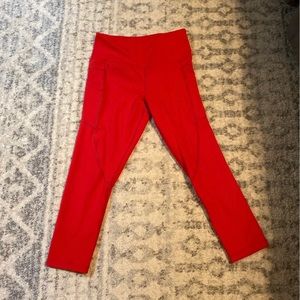 Zyia Active red leggings